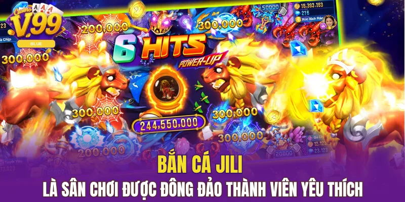 Bắn Cá JILI - Top 1 Sân Chơi Dễ Kiếm Tiền Nhất Tại V99 4 Bắn cá JILI là sân chơi được đông đảo thành viên yêu thích