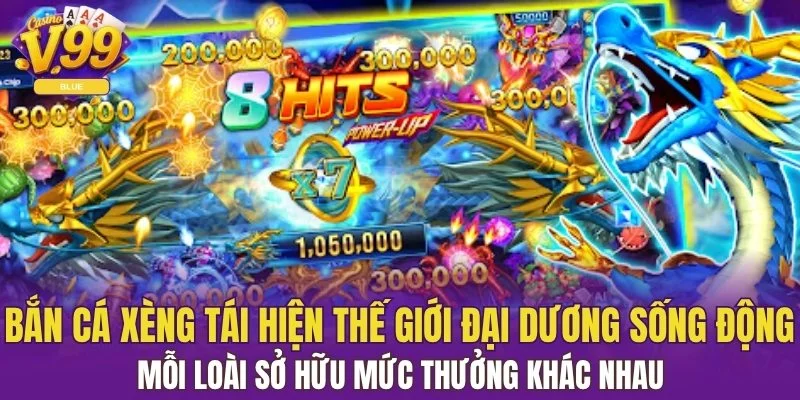 Bắn Cá H5 - Hạ Gục Cá Khủng Dễ Dàng, Trúng Lớn Bất Ngờ 6 Bắn cá xèng tái hiện thế giới đại dương sống động
