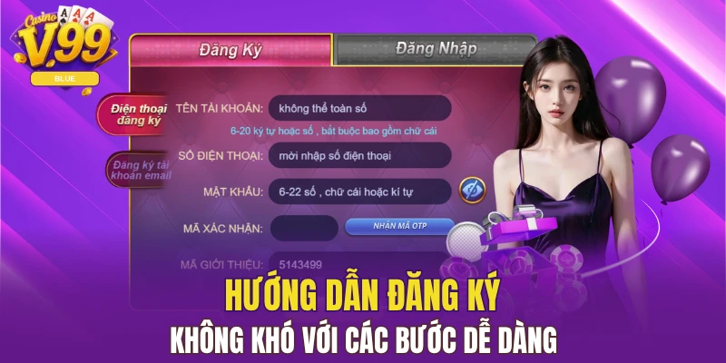 V99 19 Đăng ký tài khoản giúp gia nhập chơi game cực hay