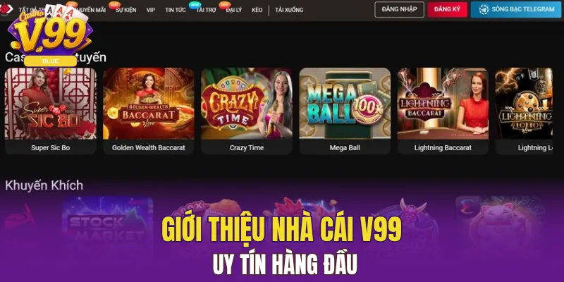 Giới thiệu nhà cái V99 uy tín hàng đầu