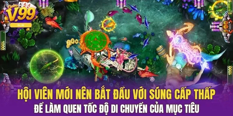 Bắn Cá H5 - Hạ Gục Cá Khủng Dễ Dàng, Trúng Lớn Bất Ngờ 7 Hội viên mới nên bắt đầu với súng cấp thấp